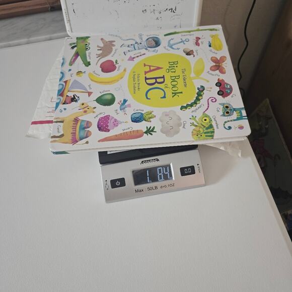 The Usburne Big Book of ABC Colorful Hard Back Pre K Home School Educational - Picture 10 of 10